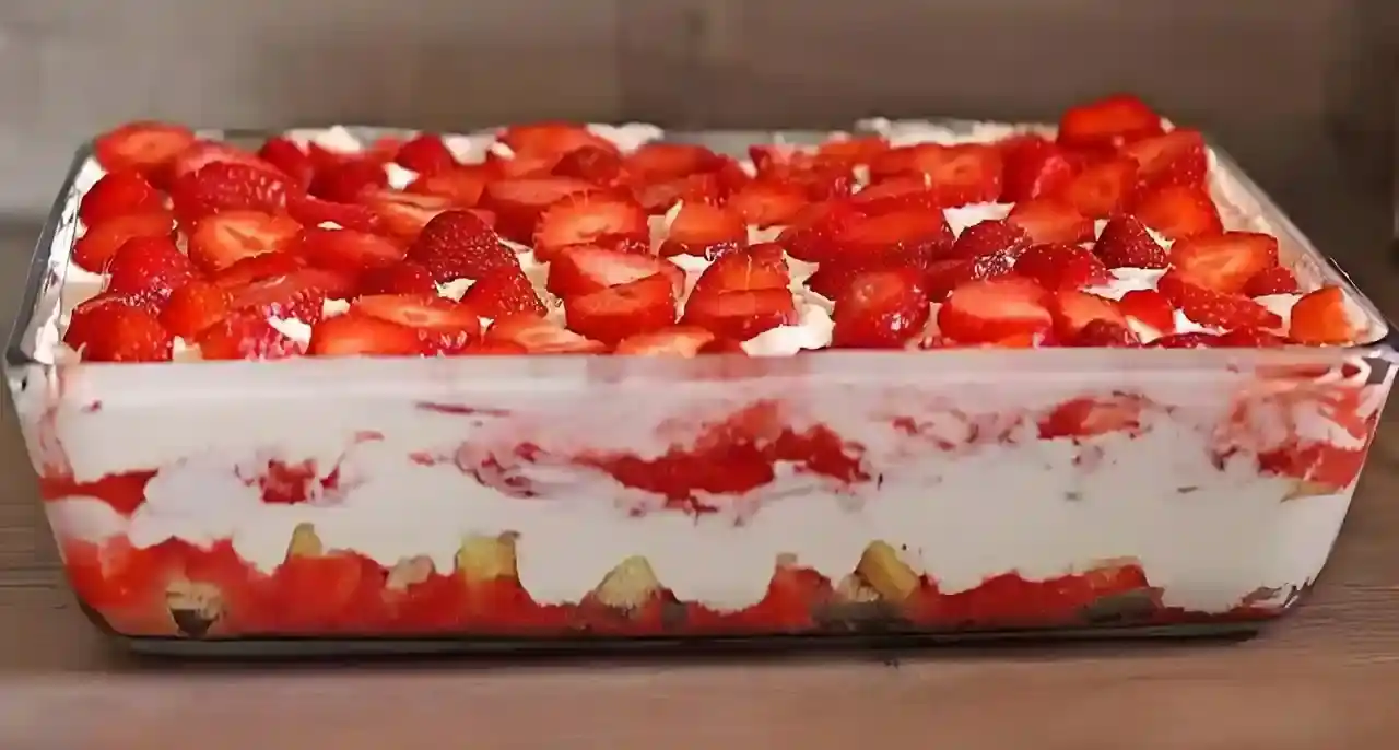 Erdbeer tiramisu in 10 minuten