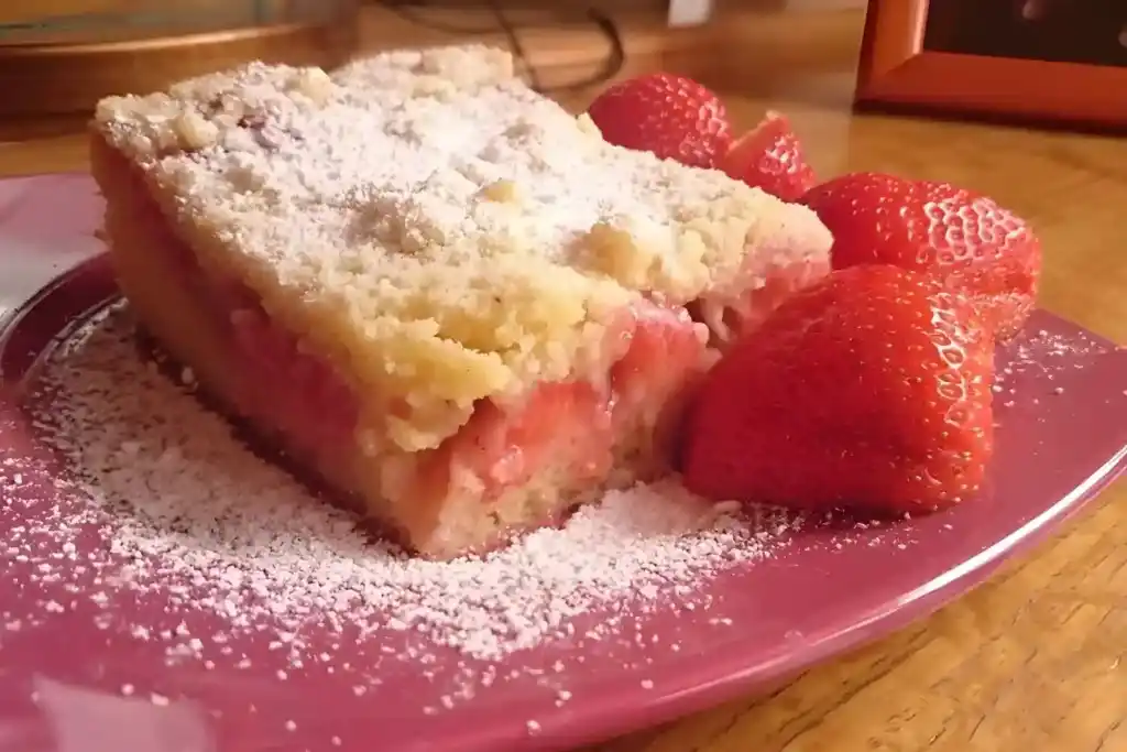 Erdbeer – Streuselkuchen