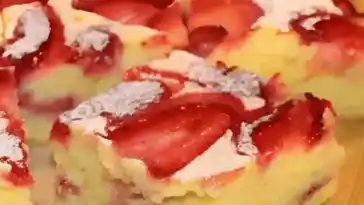 Erdbeerkuchen vom blech so schmeckt sommer