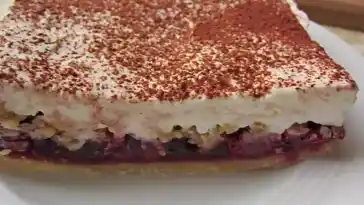 Feuerwehrkuchen Kirschkuchen mit Streusel 4x