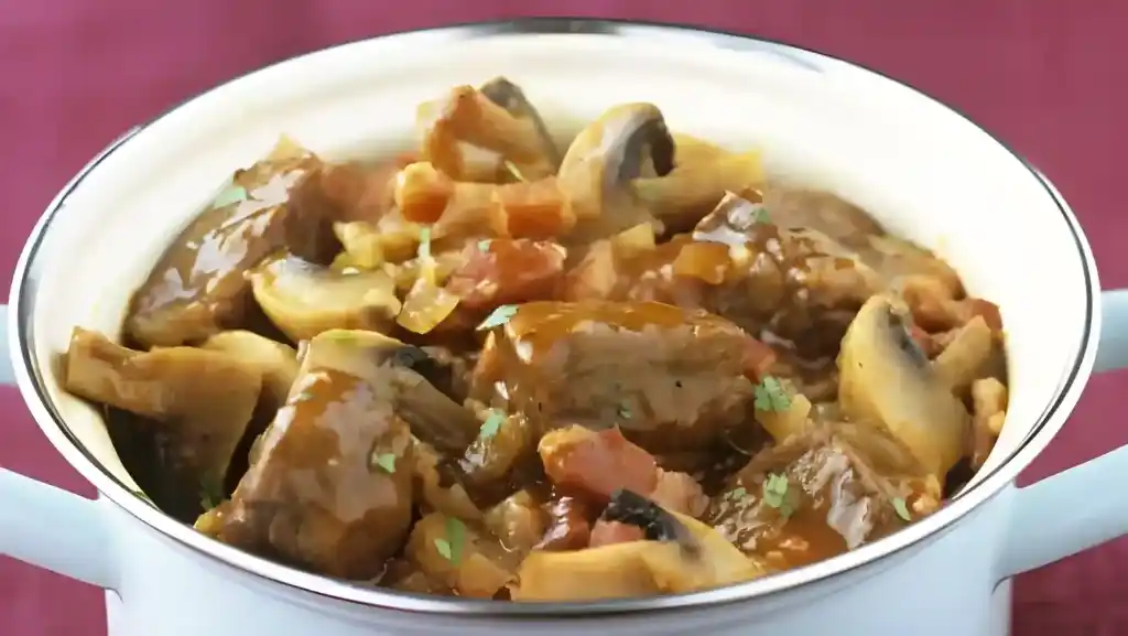 Filettopf aus dem Backofen