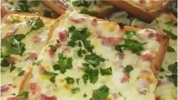 Flammkuchen – Toast So einfach, so lecker