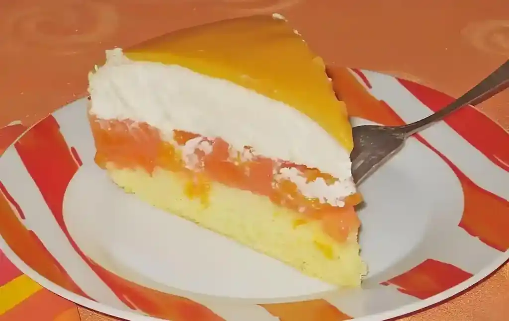 Friß dich dumm Torte, schneller weg als gemacht !