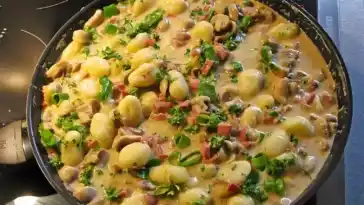 GNOCCHI MIT PILZ – PUTENBRUST – SAUCE