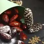 Gebrannte Mandeln mit wenig Zucker 4x
