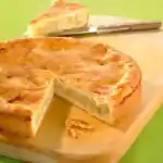 Gedeckter Apfelkuchen
