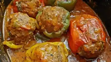 Gefüllte Paprika nach Carstens Art