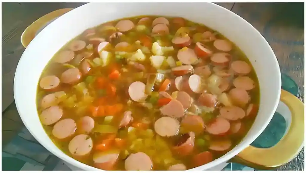 Gemüsesuppe mit schneller Zubereitung