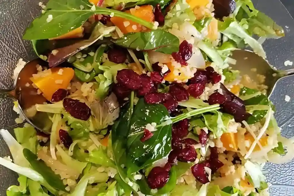 Gerösteter Kürbis-Bulgur-Salat