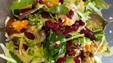 Gerösteter Kürbis-Bulgur-Salat