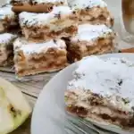 Gestreuter Apfel-Zimt Kuchen, ein Tassenrezept !