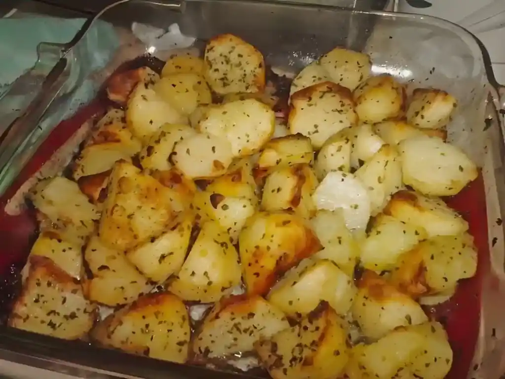 Griechische Knoblauchkartoffeln!