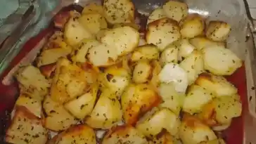 Griechische Knoblauchkartoffeln!