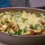 Gyrosauflauf mit Sauce Hollandaise