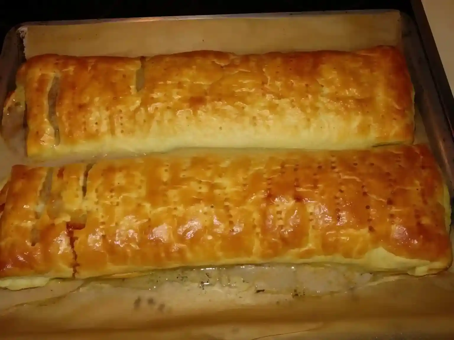 Hackfleisch Paprika Käse Rolle