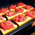 Hackfleisch Toasts!