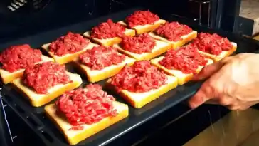 Hackfleisch Toasts!