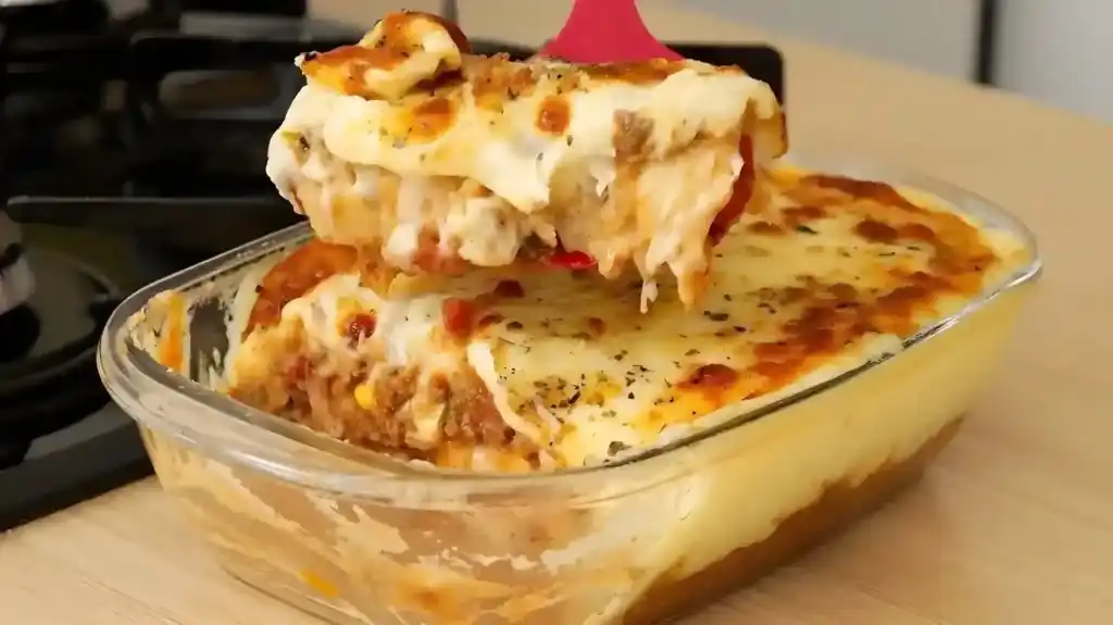 Hackfleisch auflauf mit viel kase ein sehr leckeres rezept