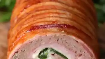 Hackfleischrolle à la Cordon bleu