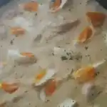 Hahnchen in Senfsose und Ei Low Carb 4x