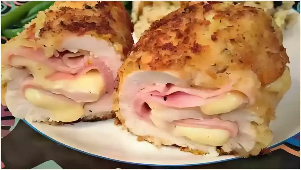 Hähnchenbrust mit Parmesankruste überbacken