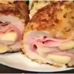 Hähnchenbrust mit Parmesankruste überbacken