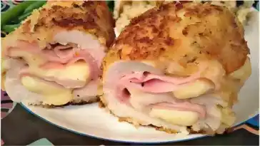 Hähnchenbrust mit Parmesankruste überbacken