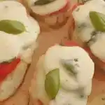 Hahnchenbrustfilet mit Tomate und Mozzarella uberbacken 4x