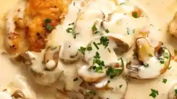 Hähnchenfilets in Champignonrahm