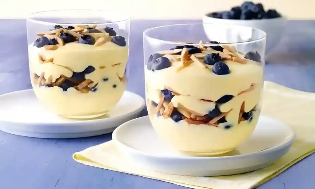 Heidelbeer-Mascarpone-Pudding