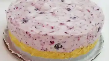 Heidelbeer – Quark Torte