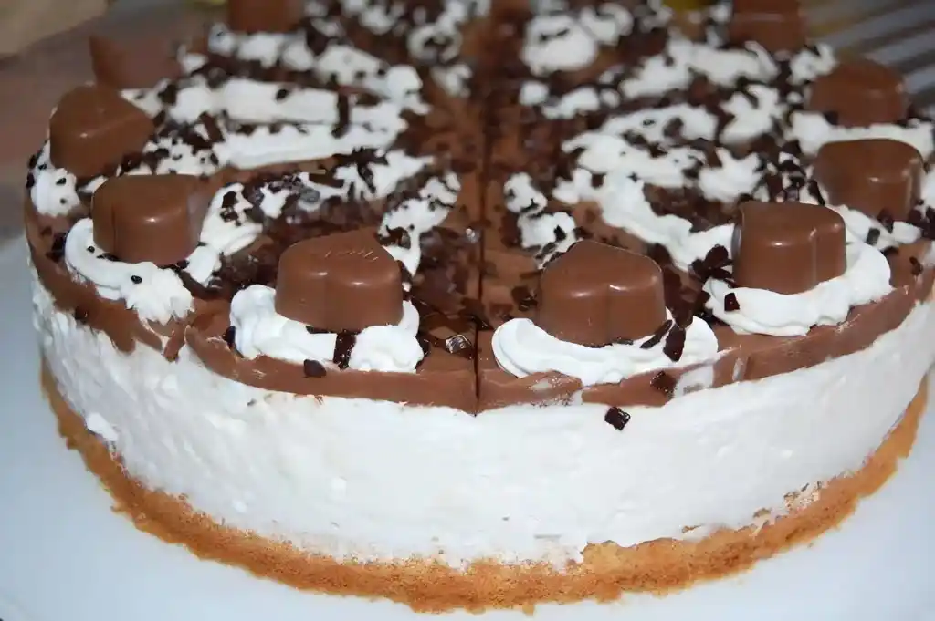 Herz-Bananen-Torte