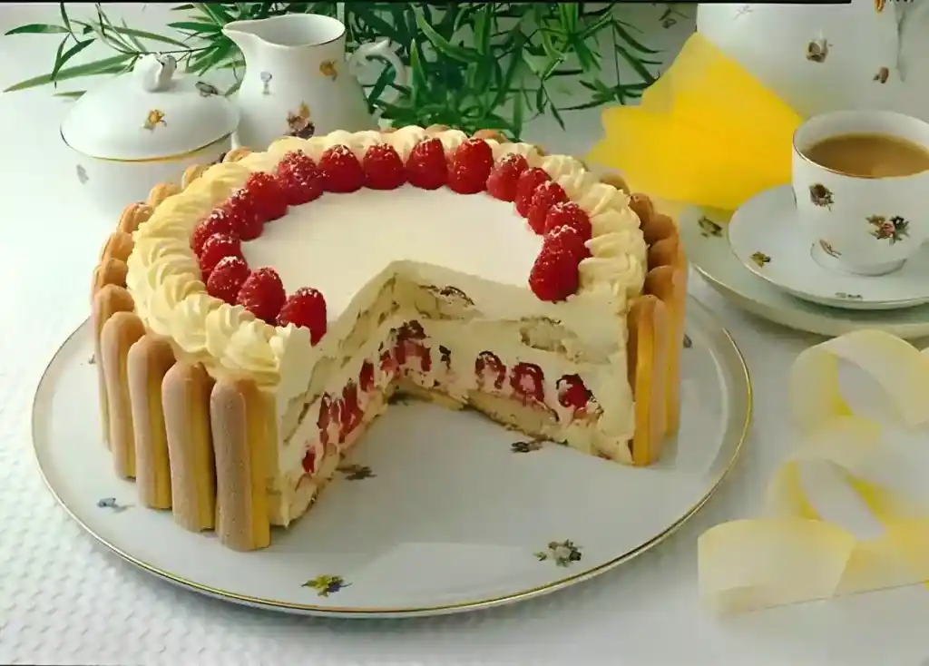 Himbeer Buttercreme Torte