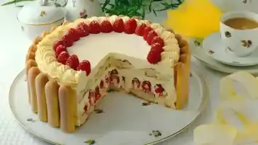 Himbeer Buttercreme Torte