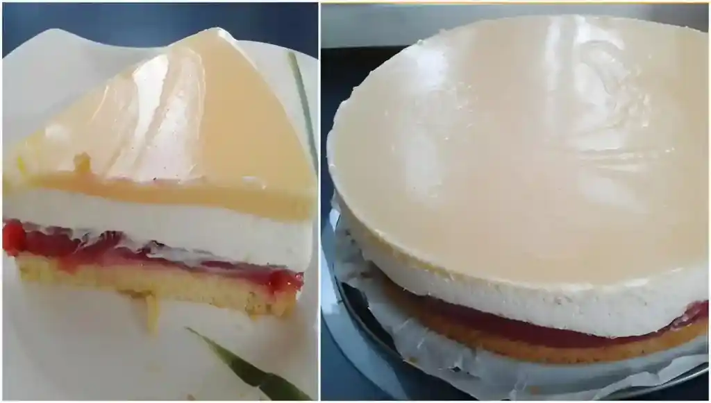 Himbeer Eierlikör Torte ohne Backen