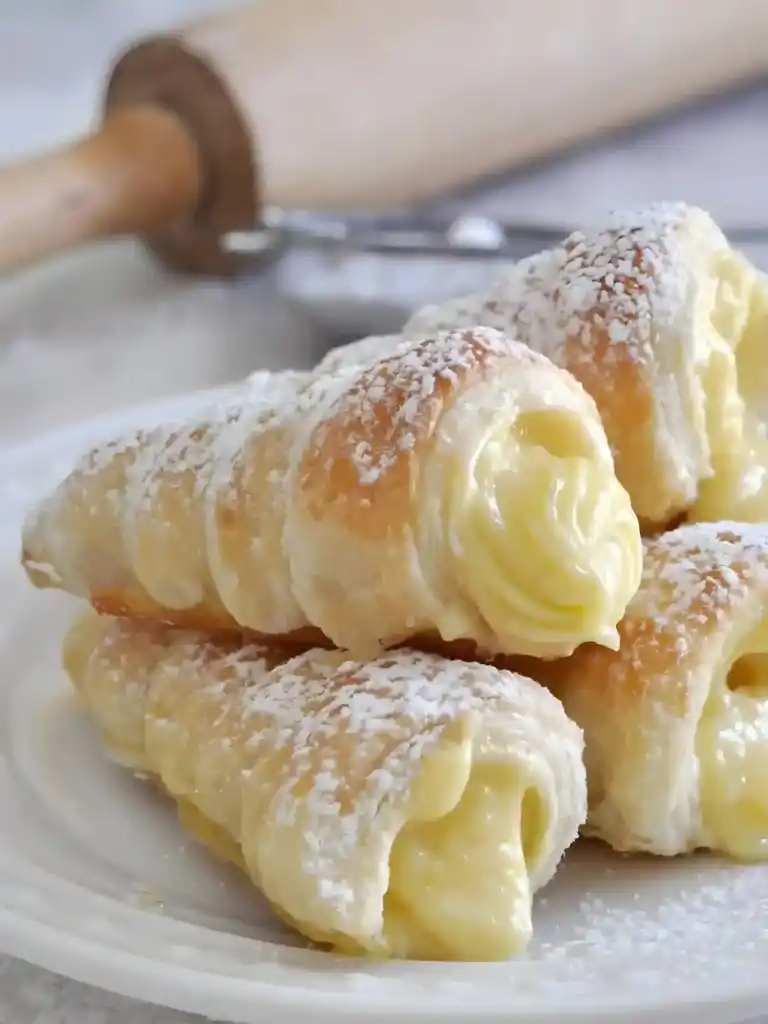 ITALIENISCHE CREME GEFÜLLTE CANNONCINI