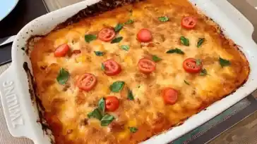 Italienischer Gnocchiauflauf sehr einfach und schnell gemacht