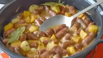 KARTOFFEL BRATWURST PFANNE IN 15 MINUTEN FERTIG !