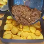 KARTOFFEL HACK AUFLAUF, KÖSTLICHES ABENDESSEN FÜR DIE GANZE FAMILIE !