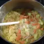 KARTOFFEL-HACKFLEISCH-TOPF MIT SCHMAND UND MÖHREN