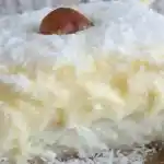 KOKOSKUCHEN MIT VANILLEPUDDING, BLITZSCHNELL & LECKER !