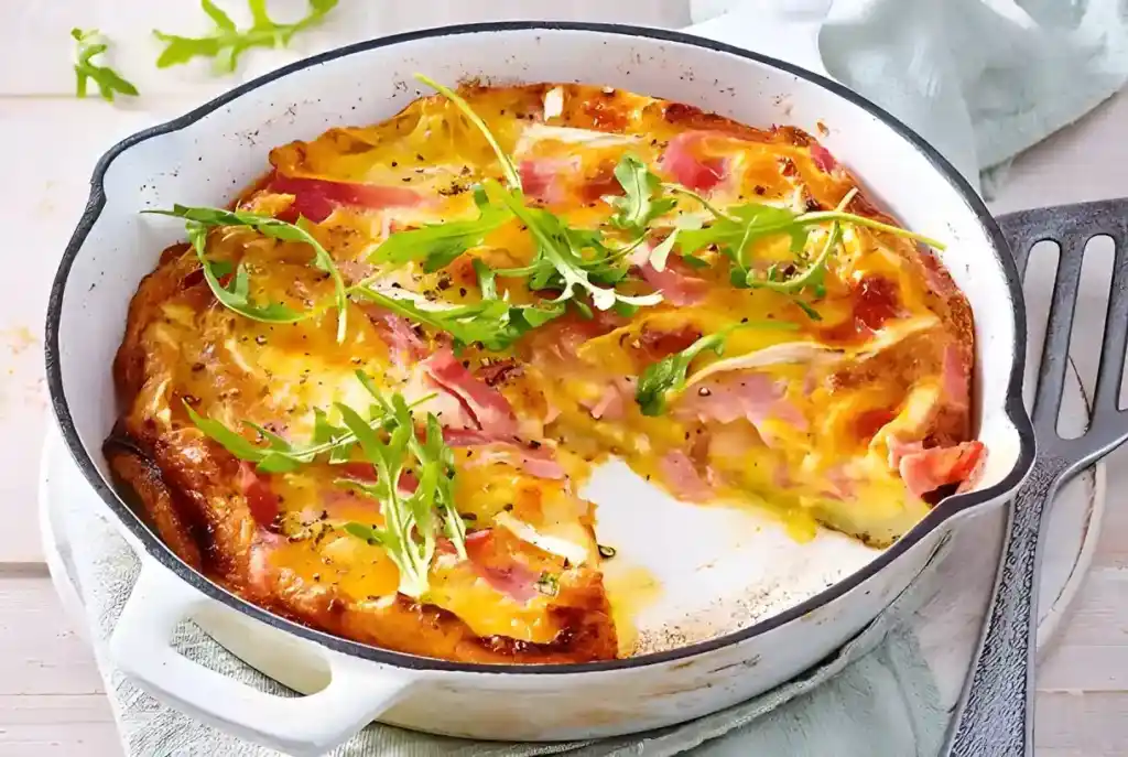 Käse-Schinken-Omelett