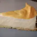 Käsekuchen mit 2 Schichten, Mango-Himbeer-Sorbet