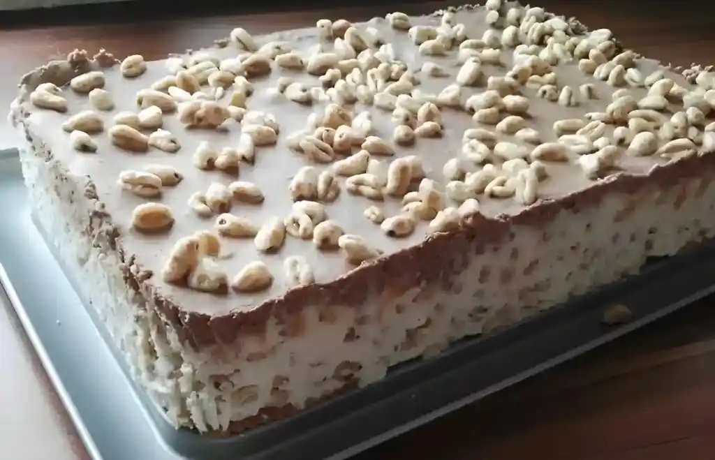 Kinder Kuchen mit Butterkeksen, ohne Backen!