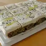 Kirsch – Eierlikör – Blechkuchen mit Schmand – Sahne