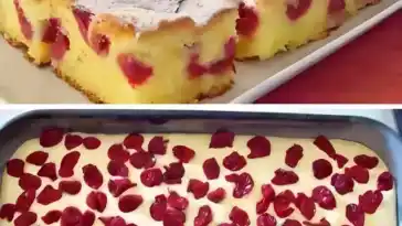 Kirschkuchen sehr schnell!
