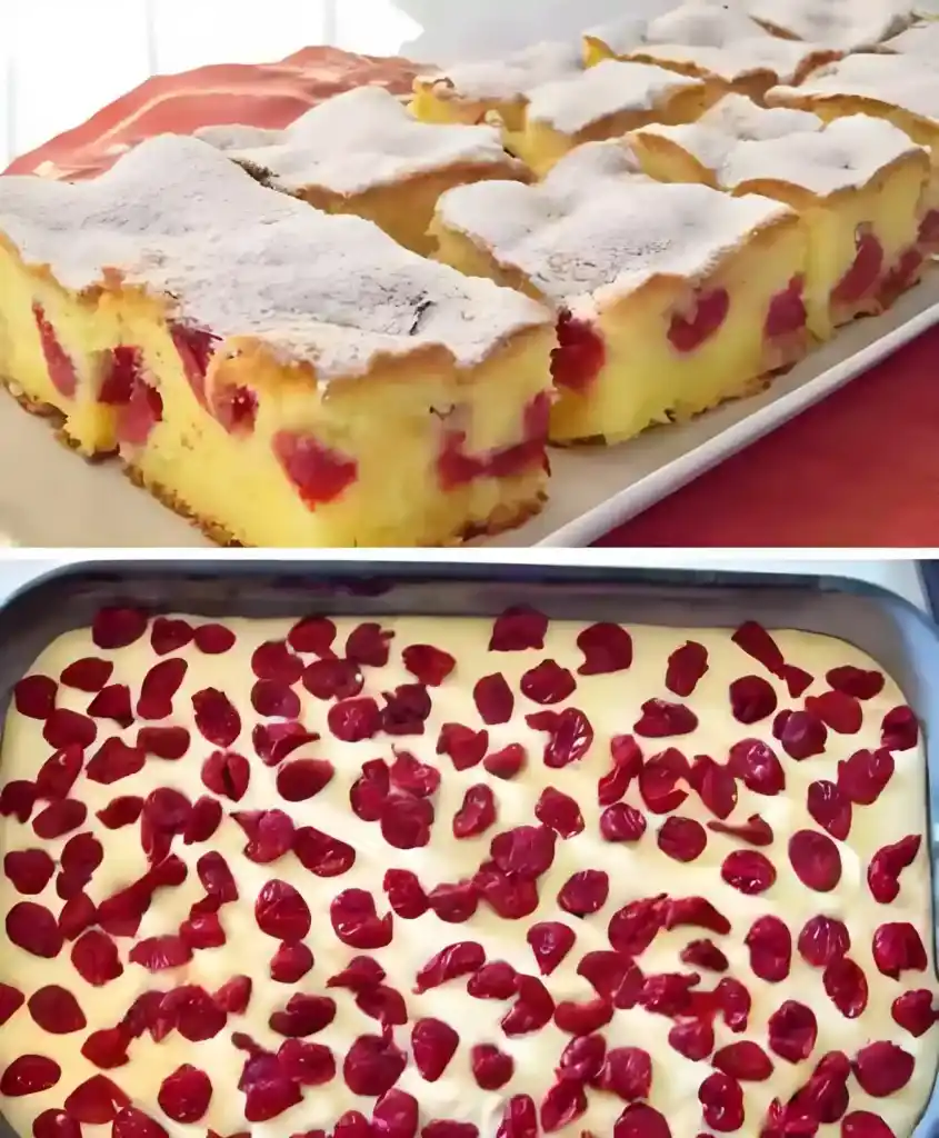 Kirschkuchen sehr schnell!