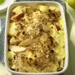 Knuspriger Apfel-Vanille-Auflauf