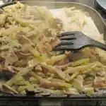 Kohlrabi Schnitzel Pfanne, schnell und leicht zu machen