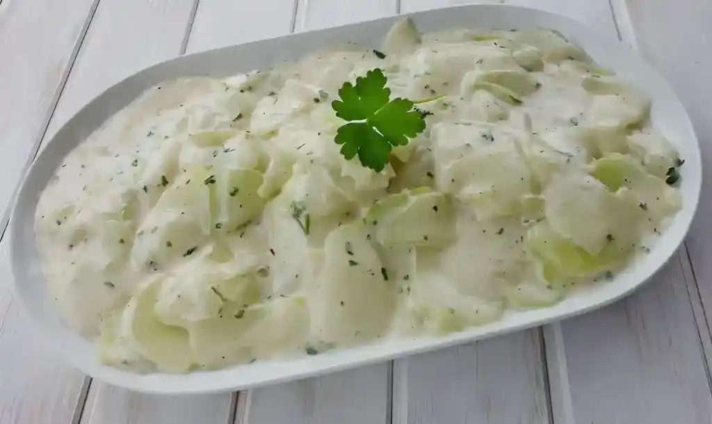 Kohlrabi in Sahnesauce
